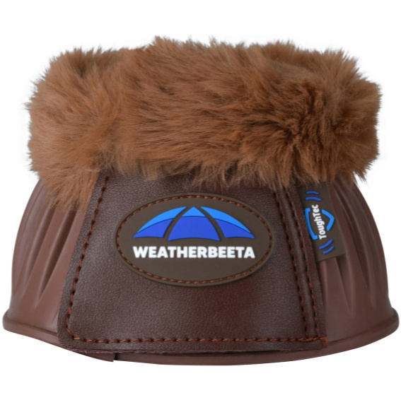 2025 WeatherBeeta Tough-Tec Prime Fleece Trim Caoutchouc Bottes 1027523 - Brown / Brown